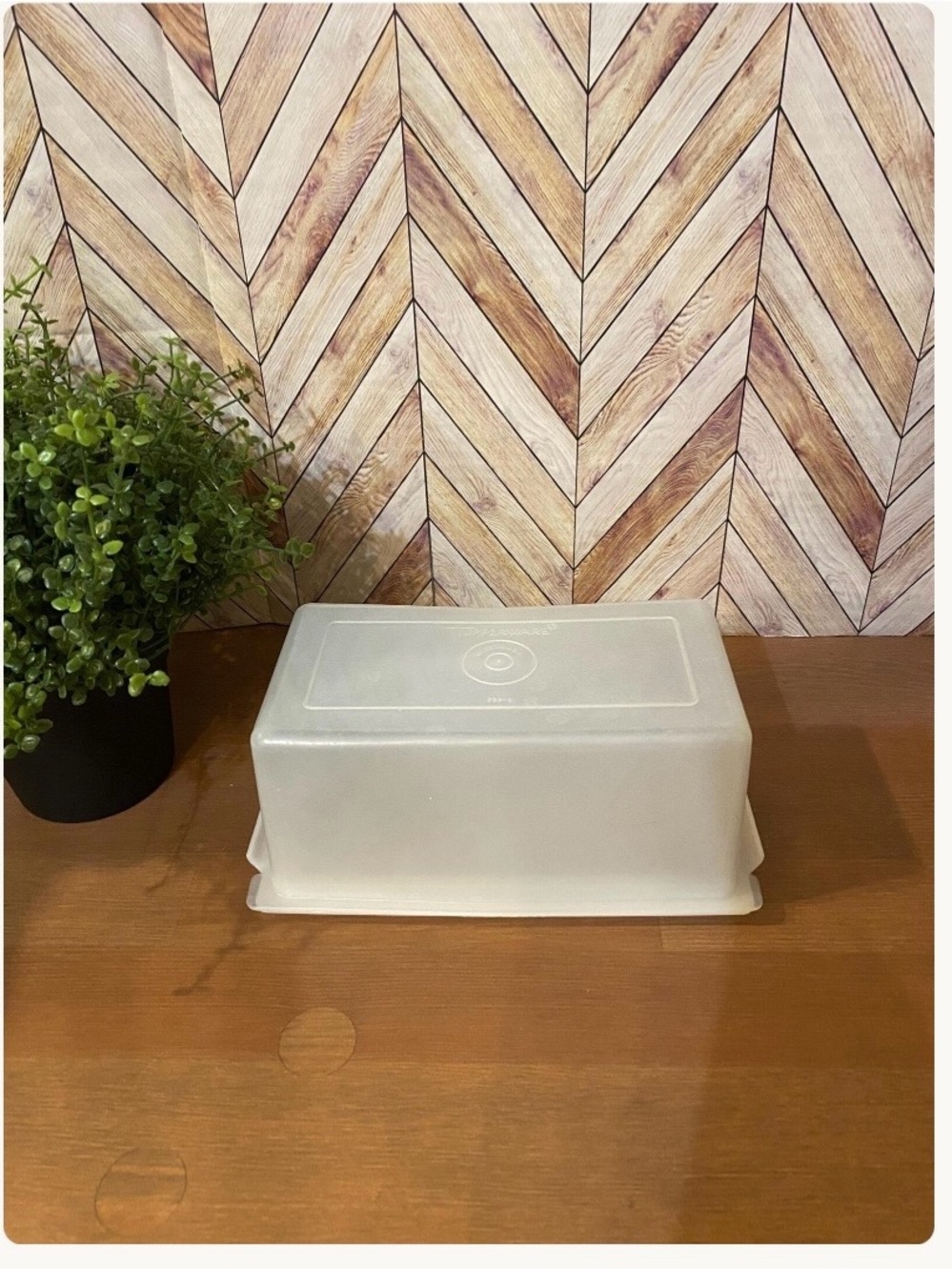 Vintage Tupperware Butter Dish 639 with Lid 638
